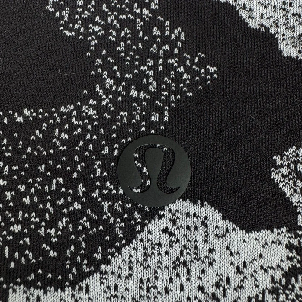 Lululemon‎ Cates Crop Tee Heritage Speckle Camo Womens 10